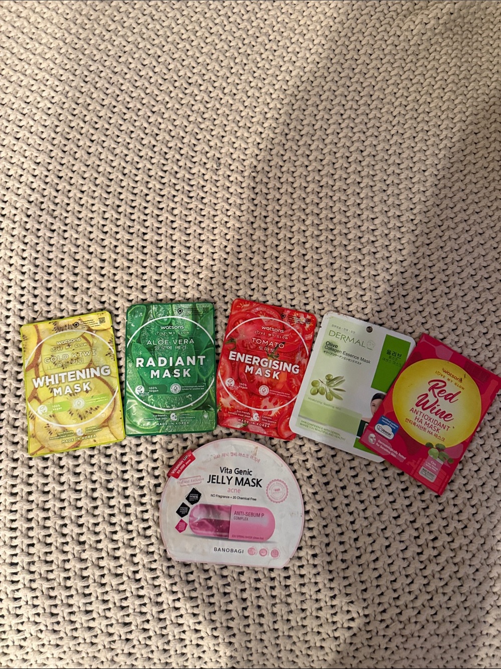 Assorted Facial Sheet Mask Set – From Thai Land